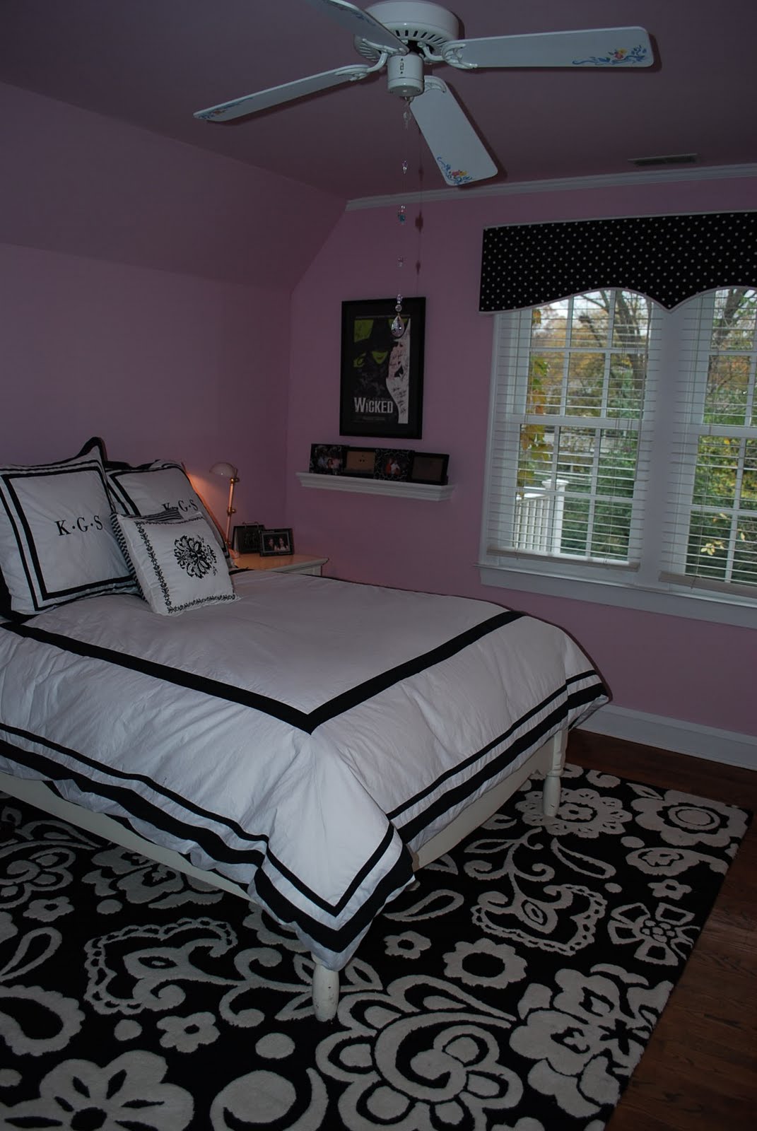 Interior Gratification What's black and white and pink all over?