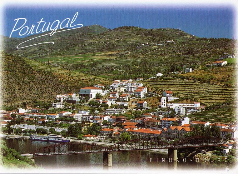 POSTCARD EXCHANGE: PORTUGAL - Pinhao, Douro