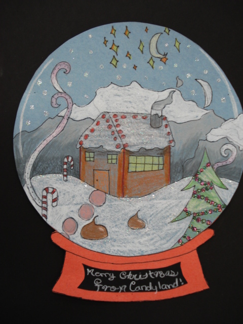a faithful attempt: Sparkling Snow Globes