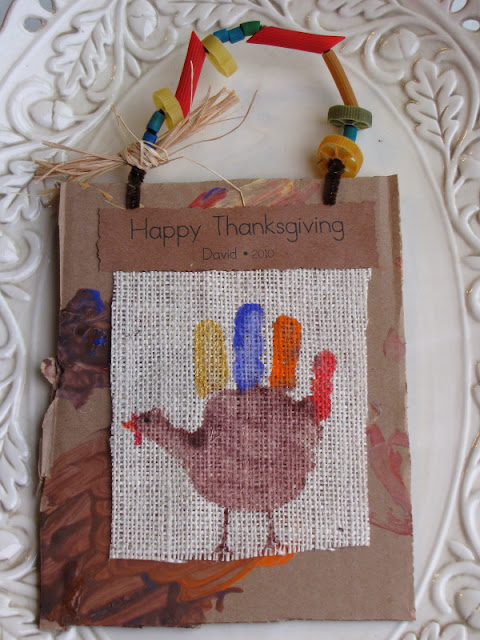 Thanksgiving Preschool Craft Handprint Turkey Keepsake