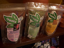 estevia, Flor  de Jamaica y Semillas de mostaza