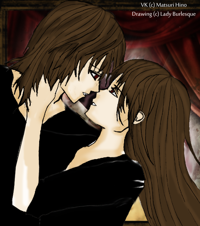 Vampire Knight Kaname And Yuki Kiss