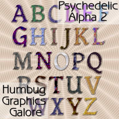 Humbug Graphics Galore: Psychedelic Set #2