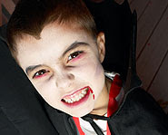 face paint halloween vampiro vampire easy maquillaje simple blood boys homemade cara sucking
