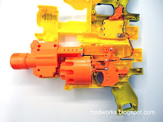 Urban Taggers.: SG Nerf gets the Barricade RV-10- and rips it open!
