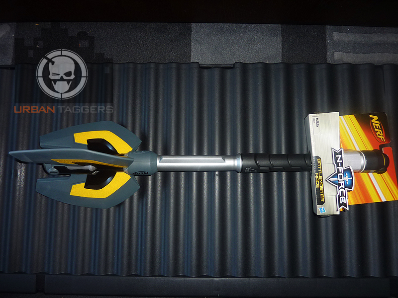 Urban Taggers. Review Nerf NForce Battlemaster Mace