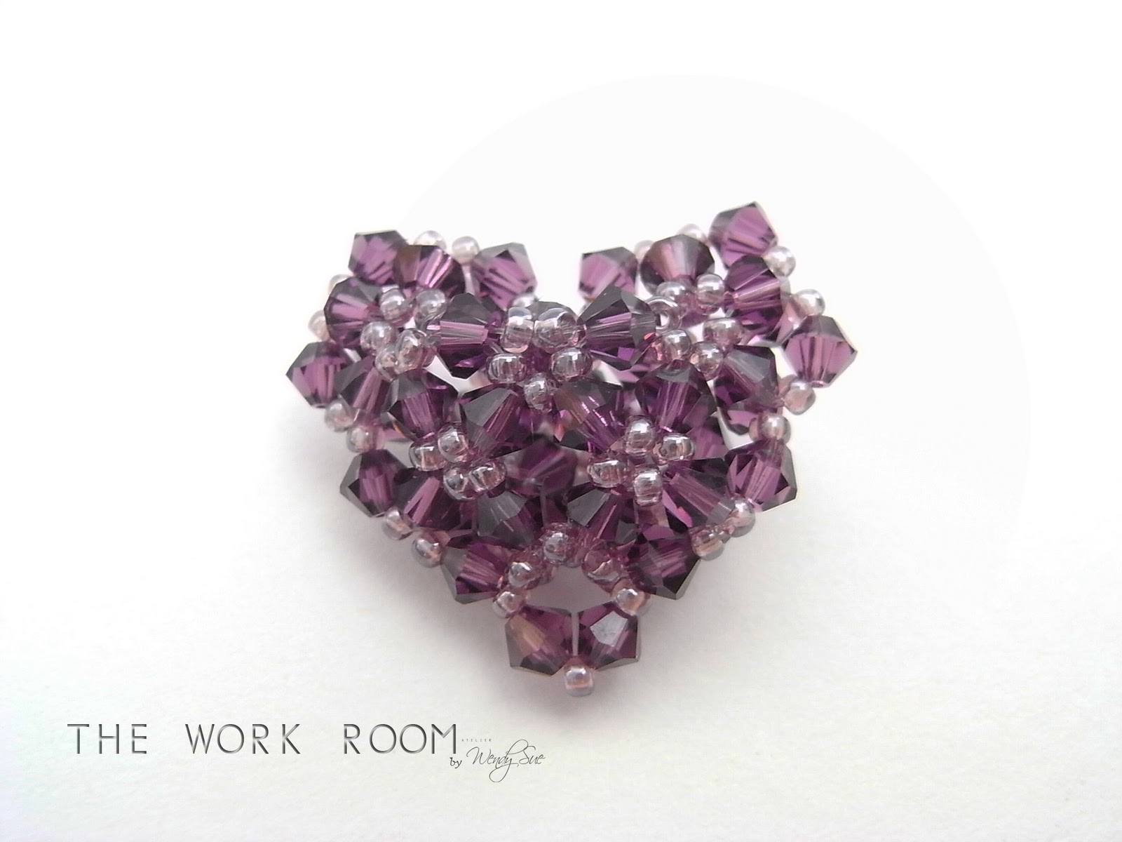 The Work Room TWR060 Beaded Pillow Heart Tutorial