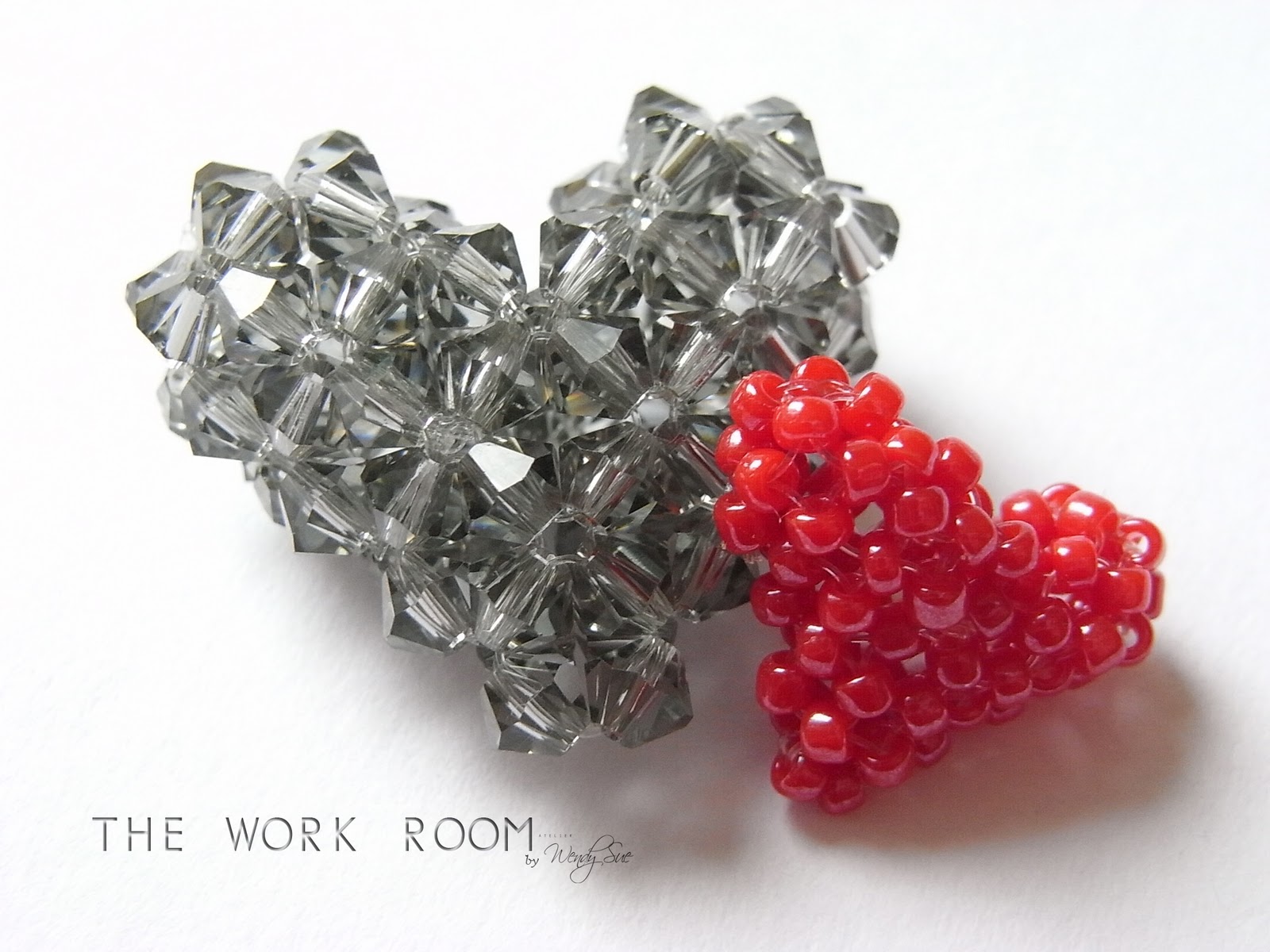 The Work Room TWR061 Beaded Puffy Heart Tutorial