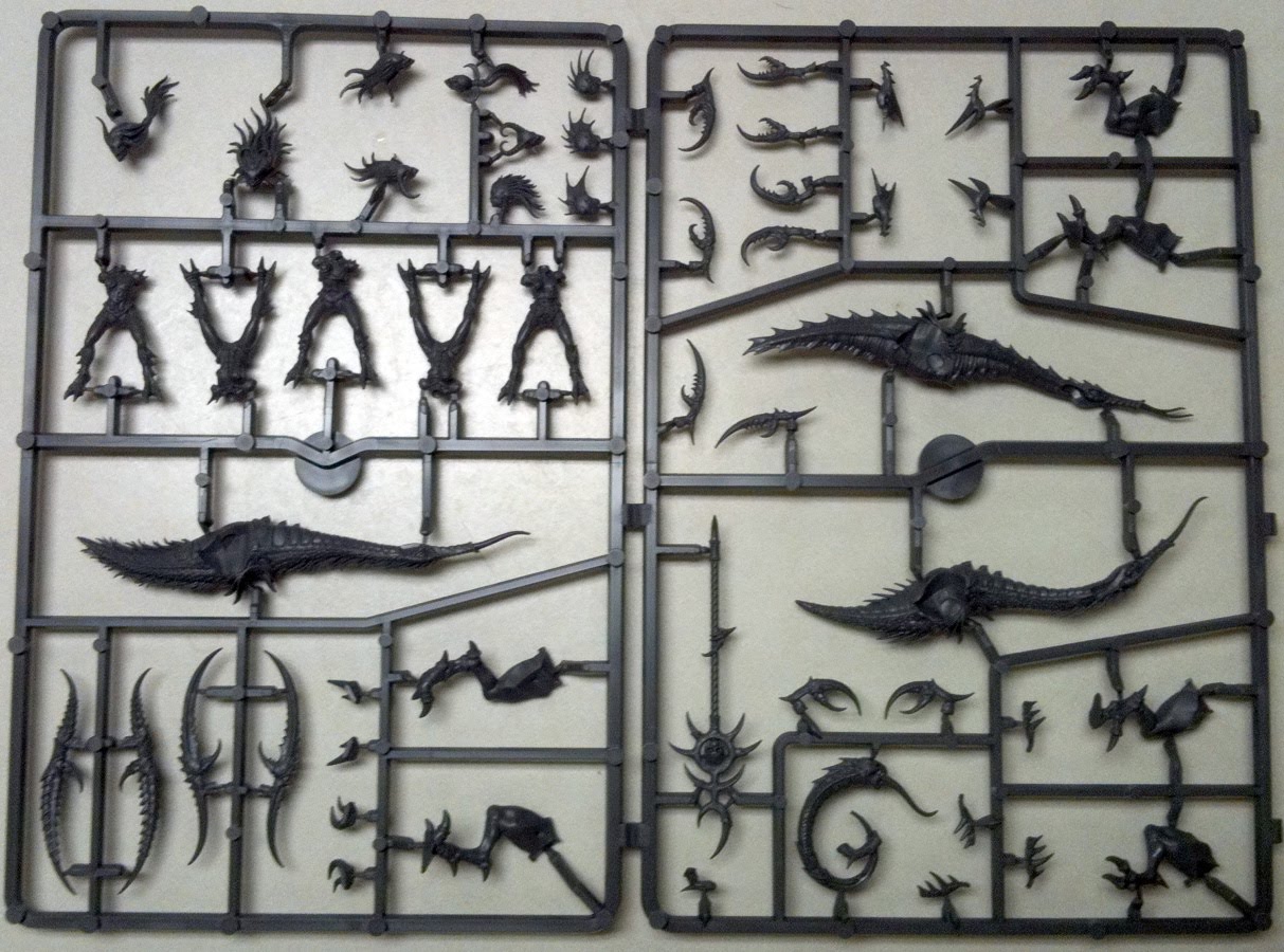 + FigsFreak + I love plastic Warhammer models (demons)