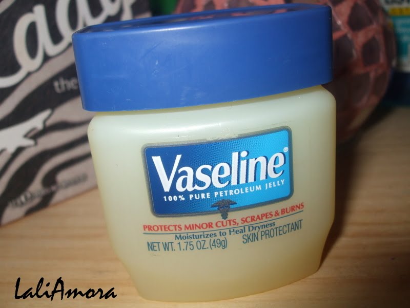. Vaseline as eye primer