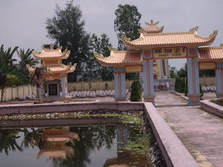 Nghĩa trang xã Nam Vân nơi Lợi yên nghỉ