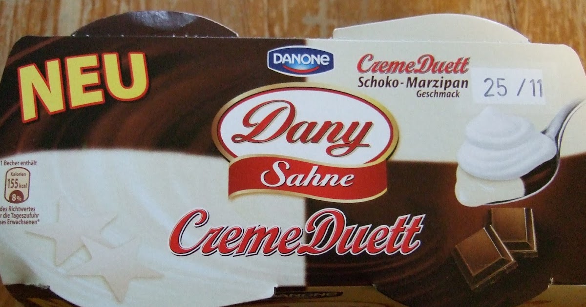 allaboutevchen: Neuuuu - Dany Sahne Creme Duett Schoko-Marzipan
