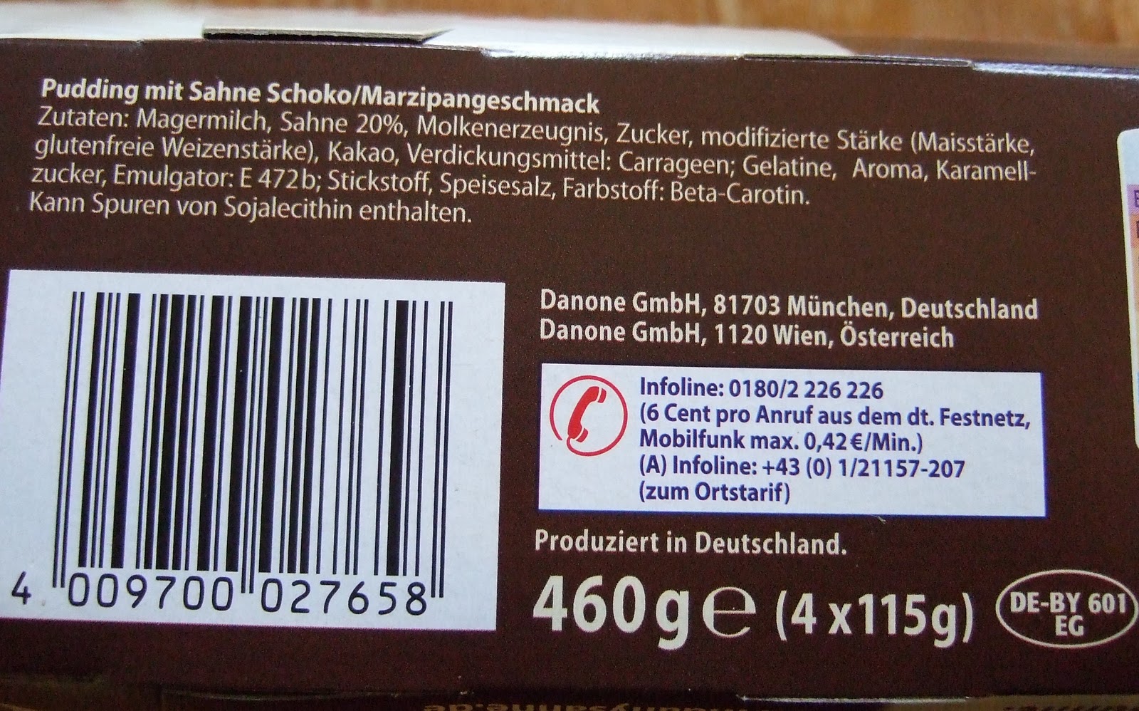allaboutevchen: Neuuuu - Dany Sahne Creme Duett Schoko-Marzipan