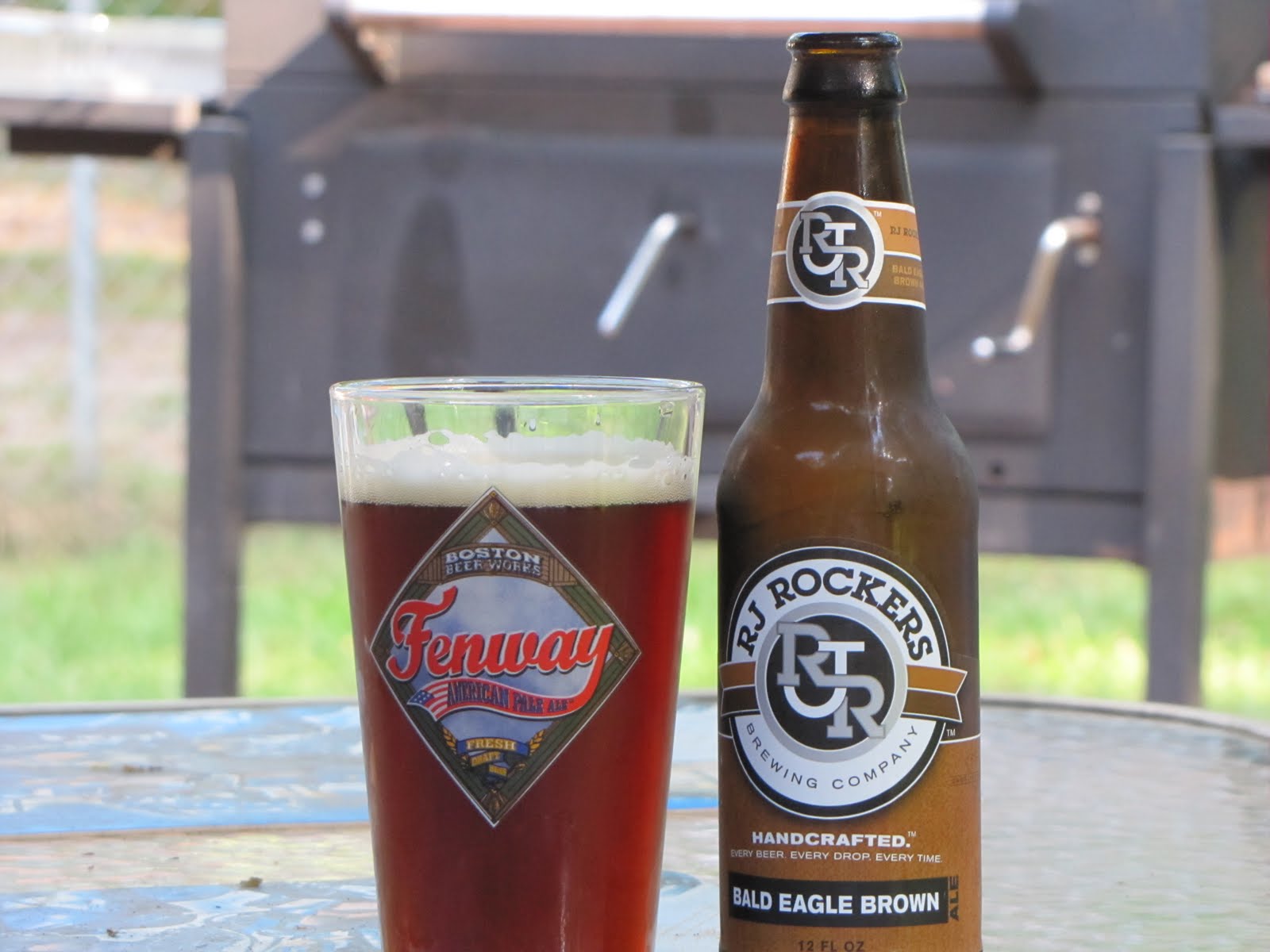 FourBoysBrewReview: Bald Eagle Brown - RJ Rockers