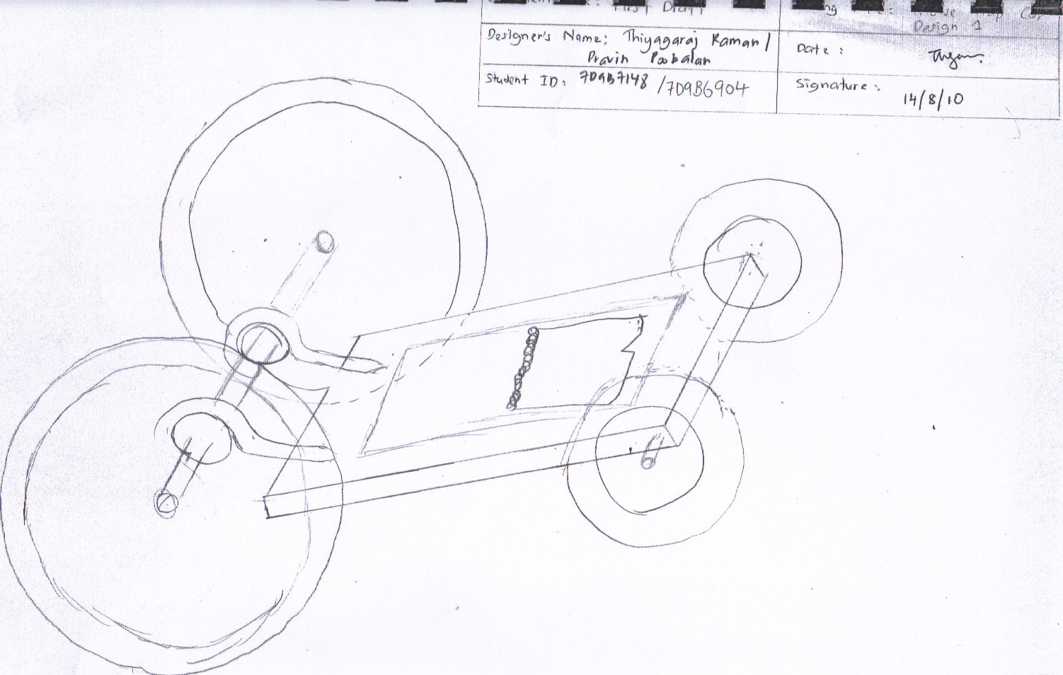 Southern Union Inc.: MouseTrap Vehicle Sketch 1