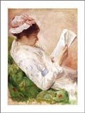 Lydia Cassatt Reading the Morning Paper