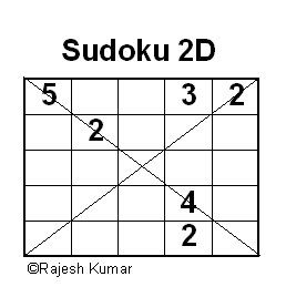 Sudoku 2D Printable