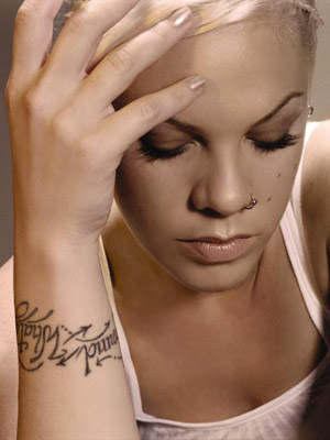 Learn About Pink's Tattoos Mean celebrity tattoos, Singer Pink's.