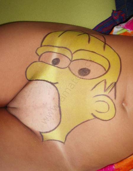 Homer simpsons tattoo intim 👉 👌 Гомер Симпсон))) Пикабу