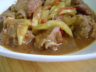 Pork Ribs with Pickled Cucumber