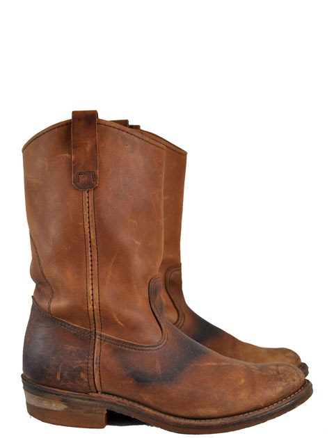 goodbye heart vintage: Red Wing Vintage Leather Work Wear Cowboy Boots ...