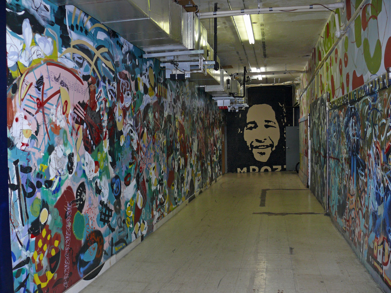 Studio Pictures in the Murphy Art Center, Fountain Square