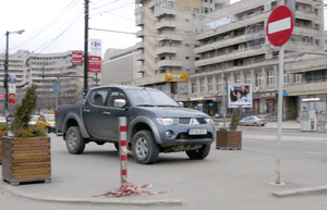 masina parcate langa Moldova Mall
