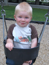Luke Swinging At The Park