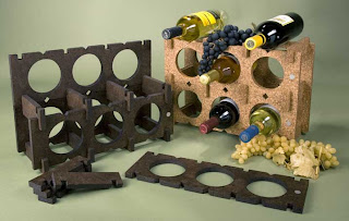 wine display rack plans