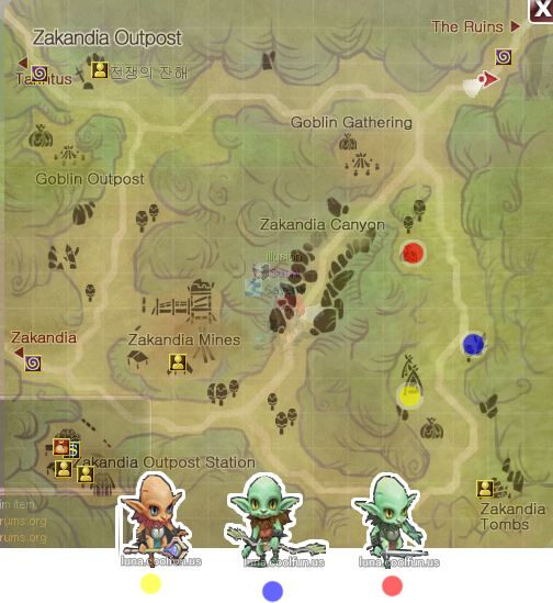 Luna Online Boss Locations