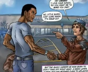 Justin Bieber vs. 'FAME' Comic Book Hero Debut