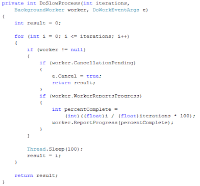 Jeremy Bytes: Introduction to the Background Worker Component in WPF