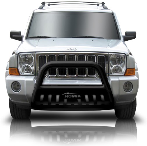 Jeep Commander Blog: Romik® Bull Bars, Brush Guards and Side Steps for