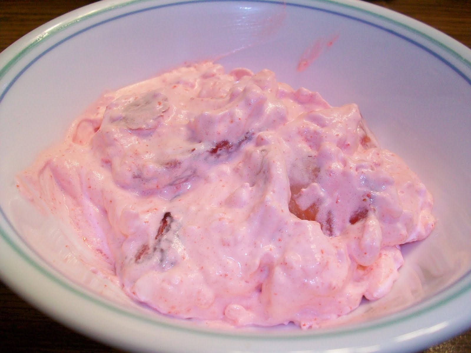 Double the Deliciousness Jello fluff