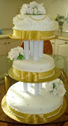 3 Tier Wedding cake