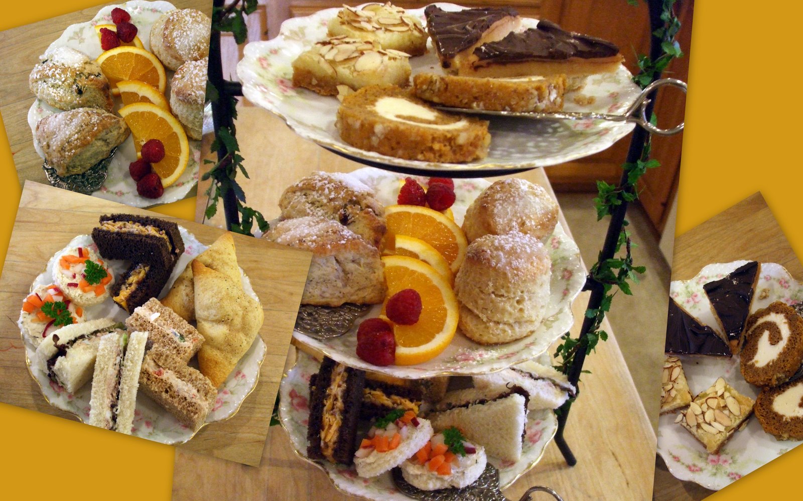 Rosemary's Sampler: The Fall Tea Tray!