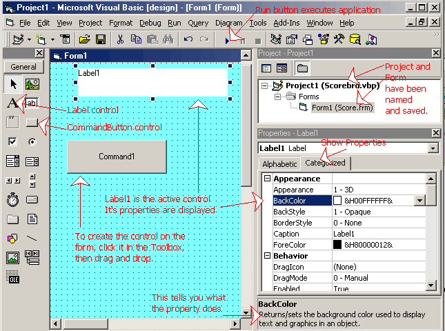 Getting Started with Visual Basic 6.0