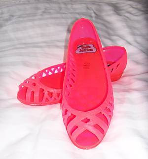 Acrylic Archives: Jelly Shoes (you know you secretly love them)