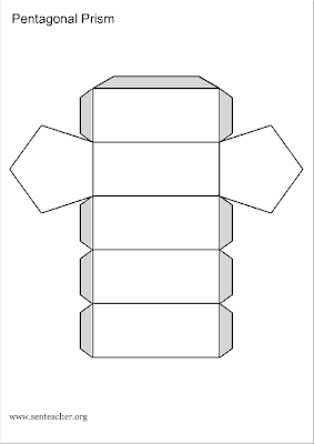 drawing nets of 3d shapes ppt