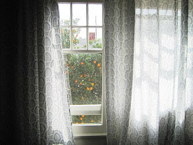 At Home At Home: Dark Bedroom + Curtains!