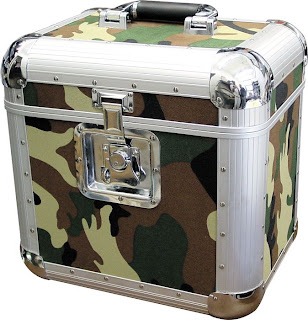 LP carrying case,camouflage pattern