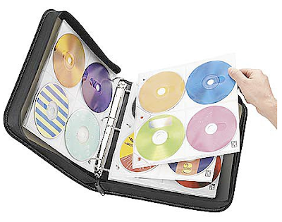 80 Sleeve CD DVD Blu Ray Disc Carry Case Holder Bag Wallet Storage Ring  Binder /BL1 - AliExpress