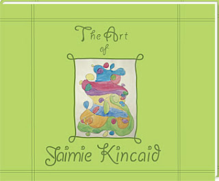 sample cover: book of child's art work