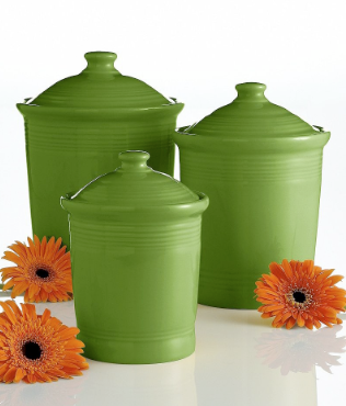 green canisters