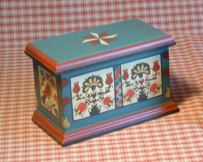 recipe box with historical design
