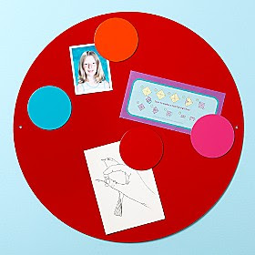 round red magnetic board