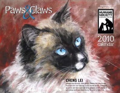 Paws & Claws 2010 humane society calendar