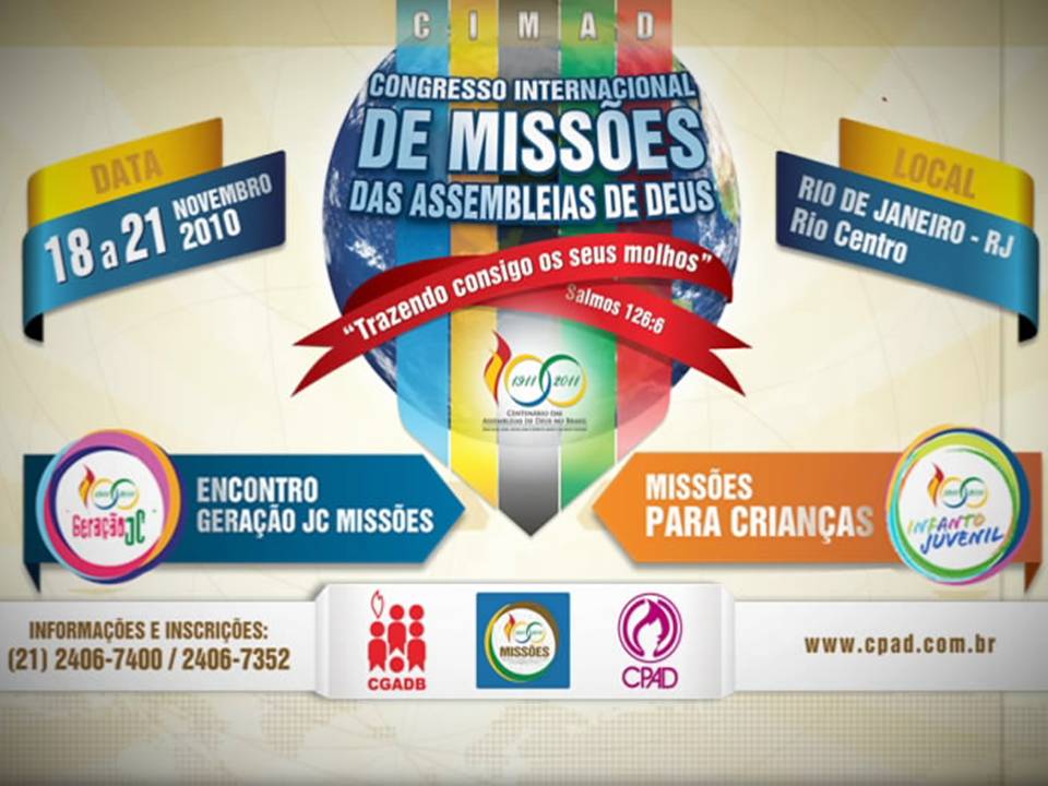 UAADEG Congresso Internacional de Missões das Assembleias de Deus
