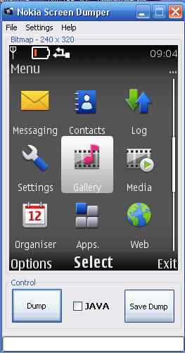 Nokia Screen Dumper 2.0