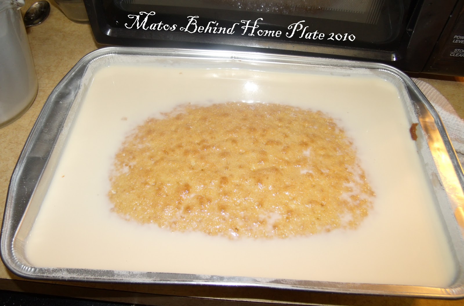 Matos Behind Home Plate Alton Brown's Tres Leches